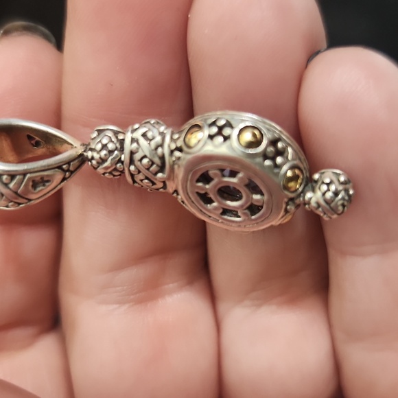 John Hardy From the Batu Sari Collection Sterling Silver & 18K - Picture 3 of 6